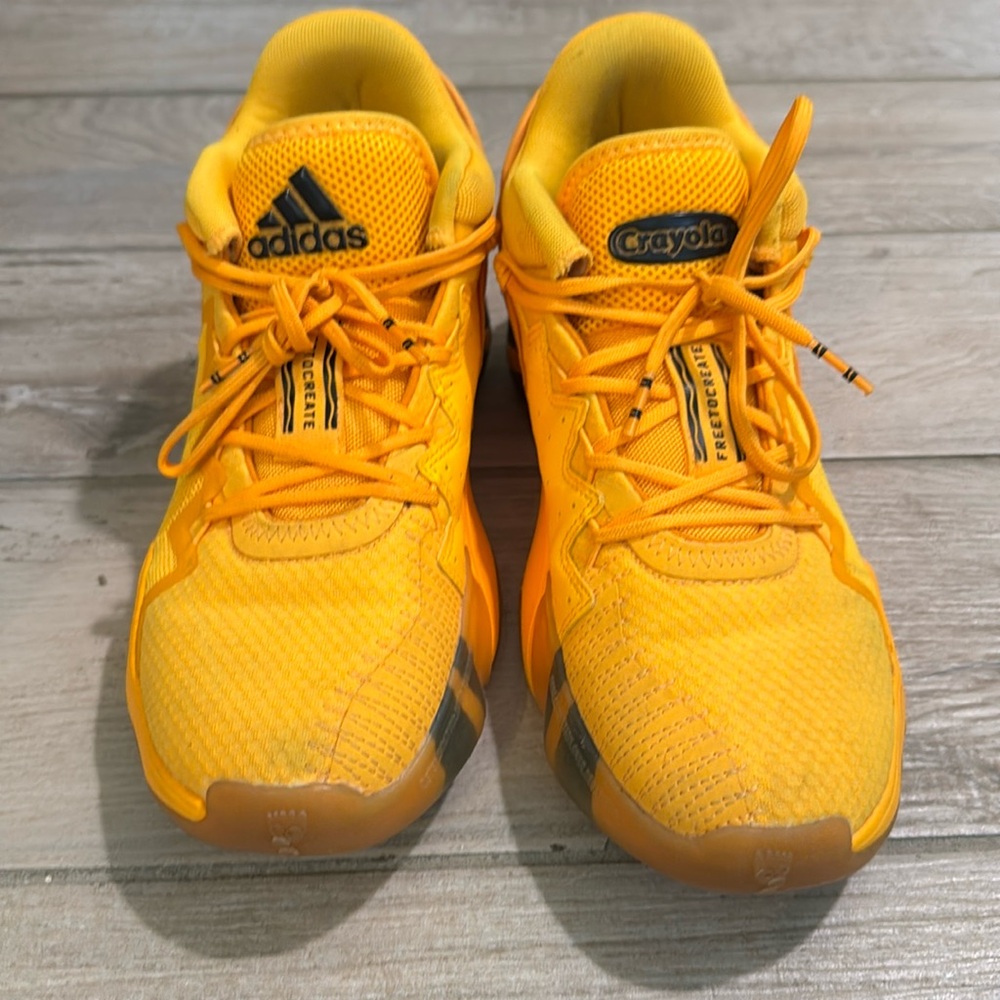 ADIDAS CRAYOLA X D.O.N. SNEAKERS 7  'SOLAR GOLD'